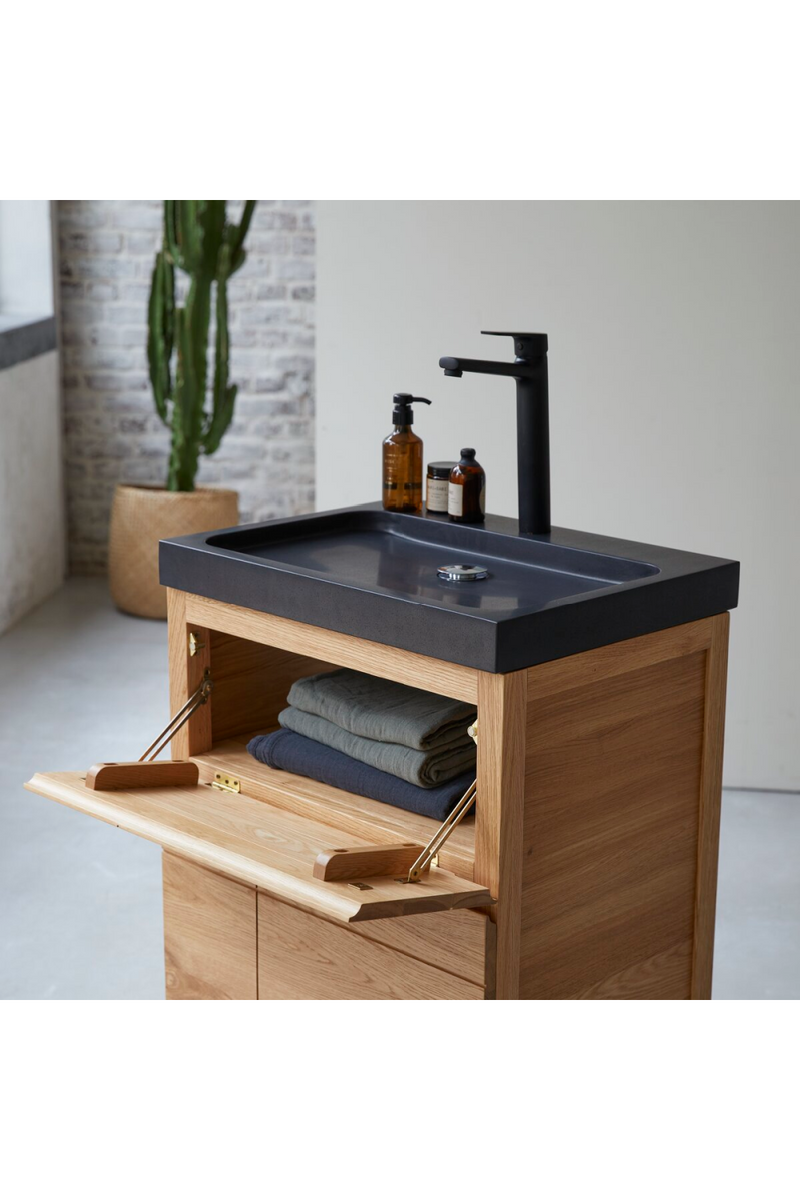 Oak Vanity Unit | Tikamoon Easy | Woodfurniture.com
