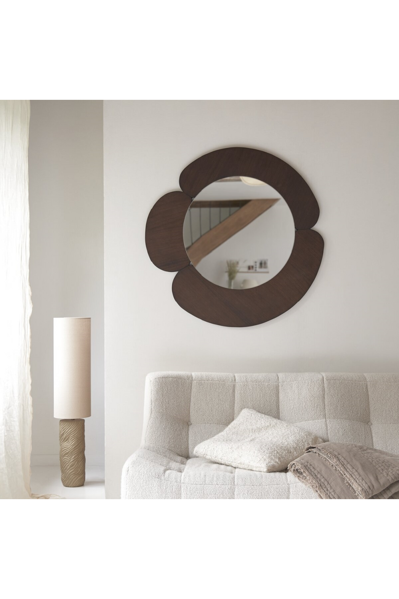 Mindi Bohemian Round Mirror | Tikamoon Sara | Woodfurniture.com