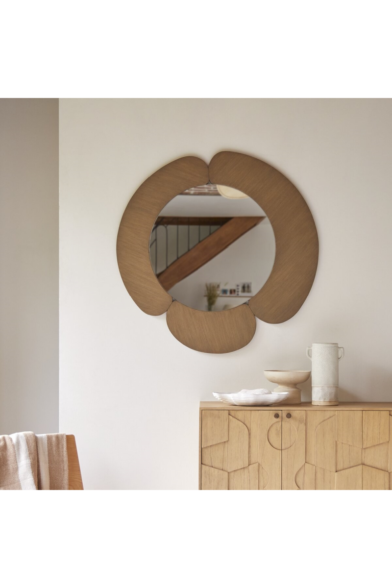 Mindi Bohemian Round Mirror | Tikamoon Sara | Woodfurniture.com