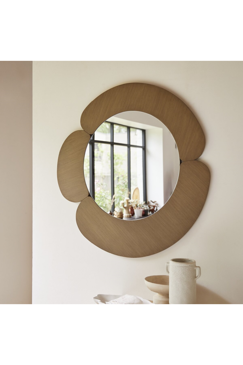 Mindi Bohemian Round Mirror | Tikamoon Sara | Woodfurniture.com