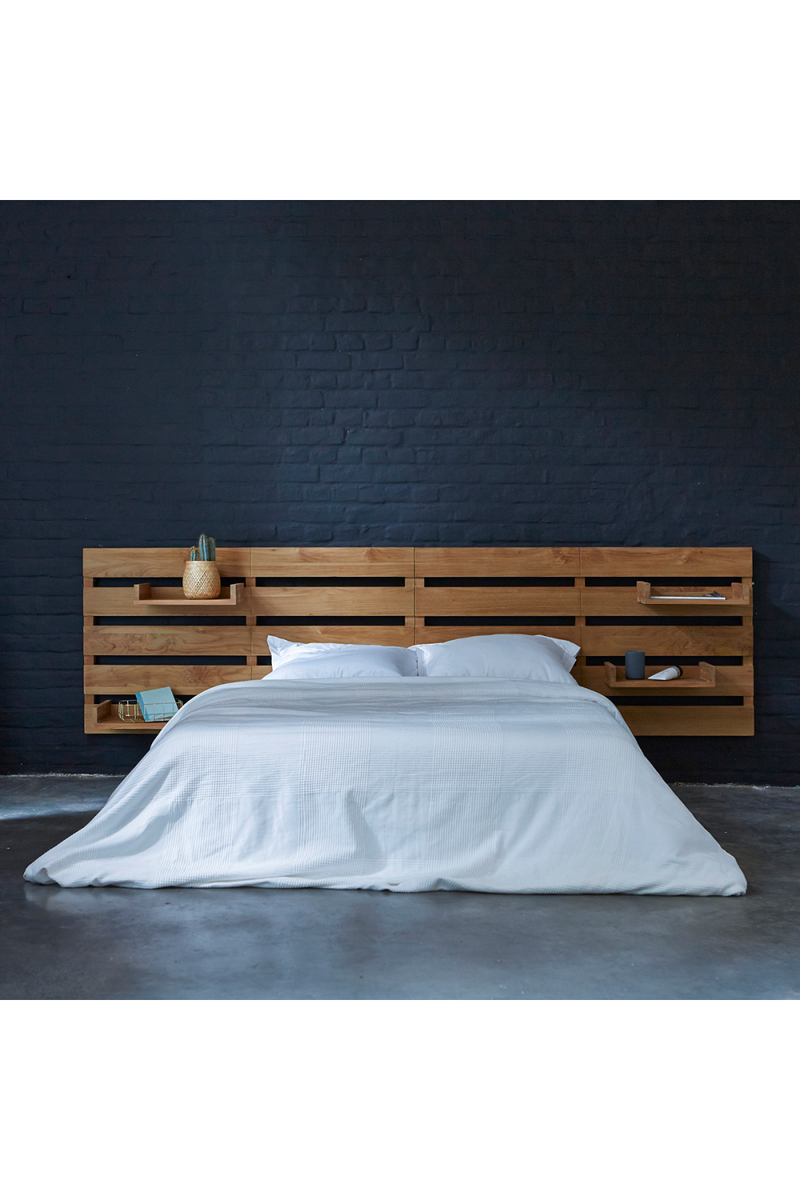 Solid Teak Headboard | Tikamoon Urbain | Woodfurniture.com