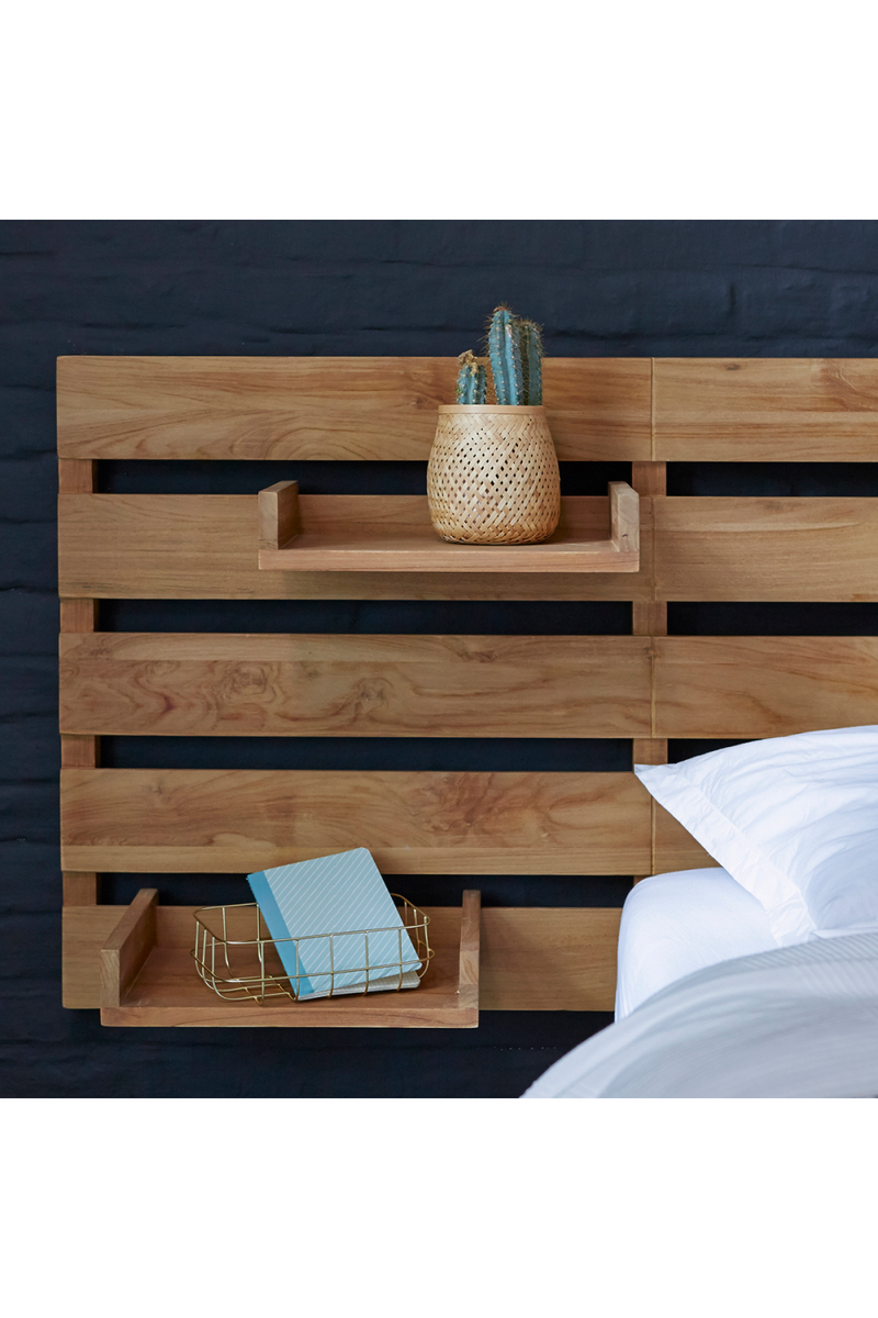 Solid Teak Headboard | Tikamoon Urbain | Woodfurniture.com