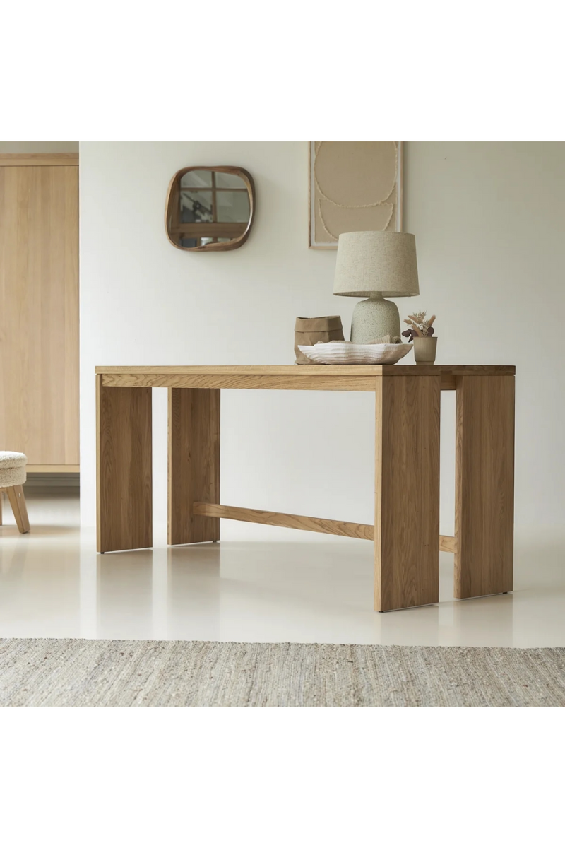 Solid Oak Desk | Tikamoon Eden | Woodfurniture.com