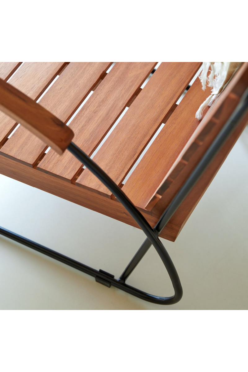 Solid Acacia Garden Chair | Tikamoon Key Wood | Woodfurniture.com