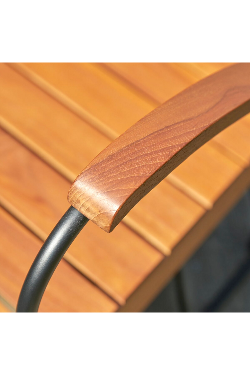 Solid Teak Garden Bench | Tikamoon Key Wood | Woodfurniture.com