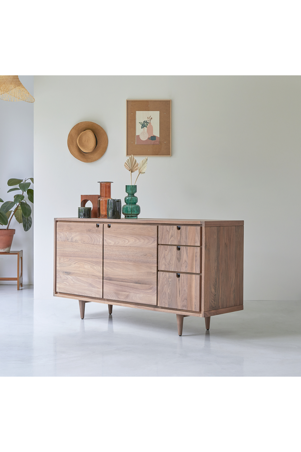 Oak Contemporary Sideboard | Tikamoon Jonàk | Oroatrade.com