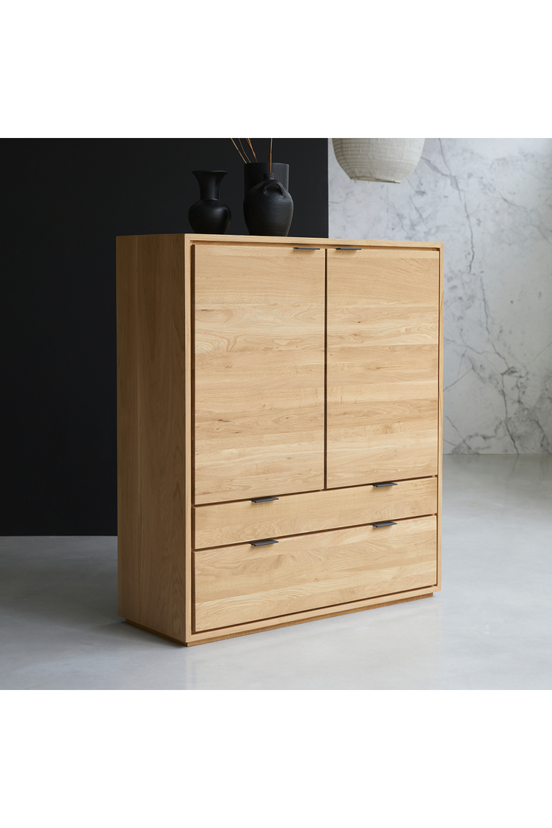 Natural Oak Minimalist Dresser | Tikamoon Senson | Woodfurniture.com