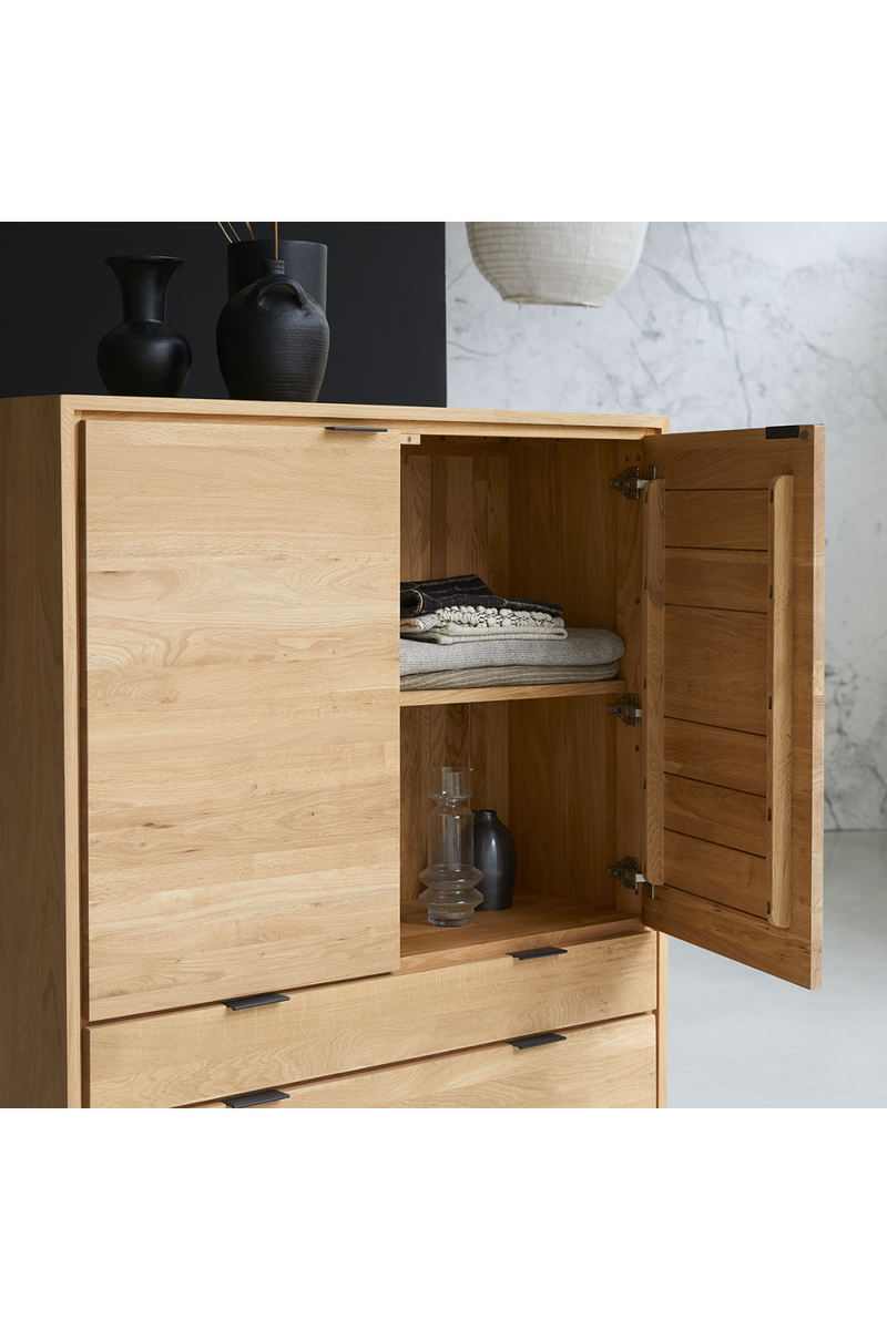 Natural Oak Minimalist Dresser | Tikamoon Senson | Woodfurniture.com