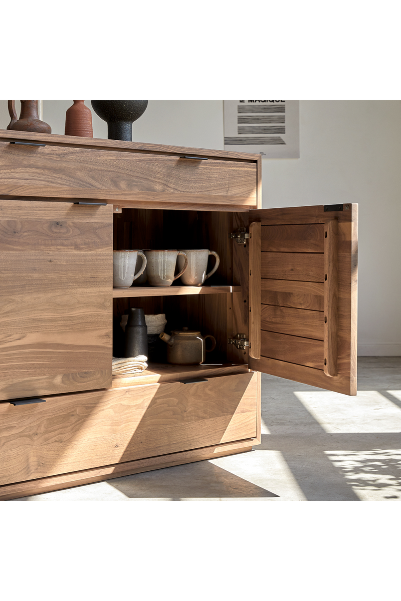 Solid Walnut Sideboard | Tikamoon Senson | Woodfurniture.com