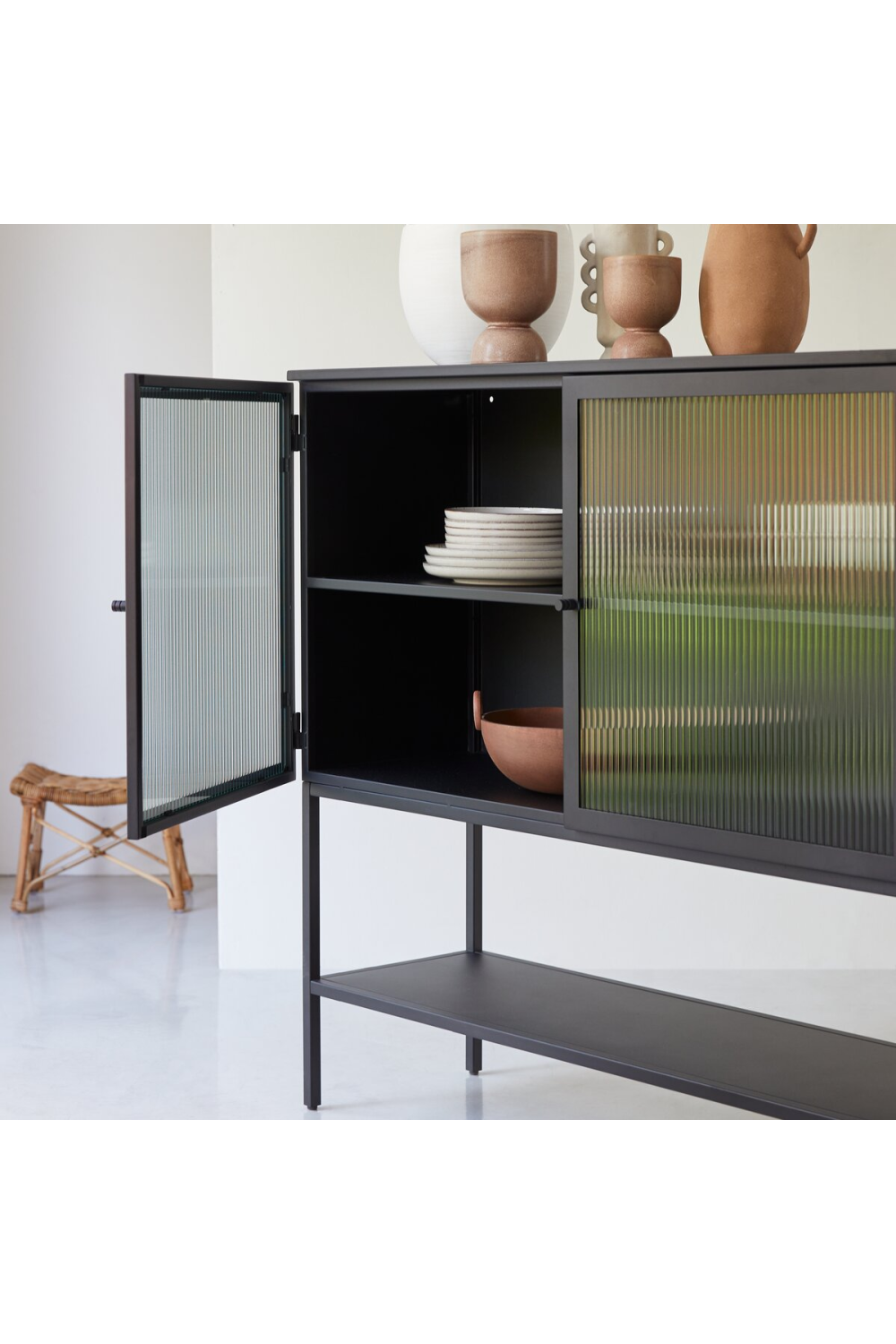 Black Metal Sideboard | Tikamoon Antonin | Woodfurniture.com