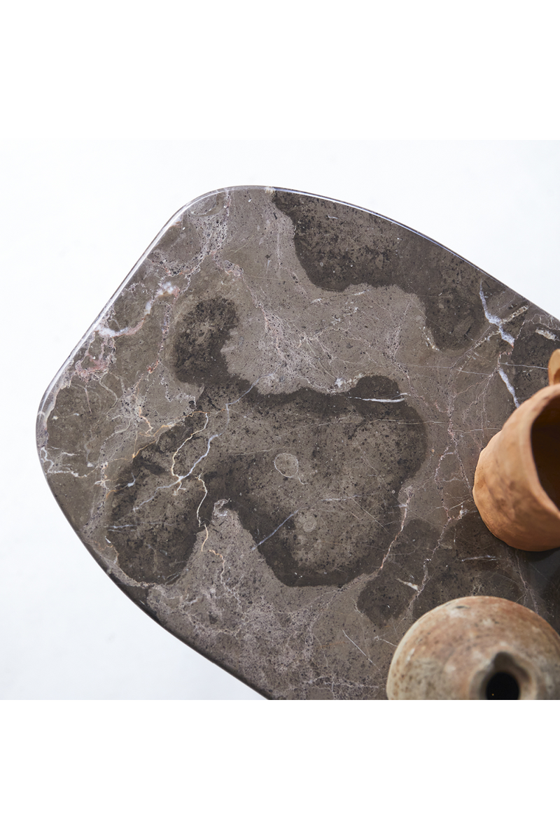 Brown Marble Coffee Table | Tikamoon Keesog | Woodfurniture.com