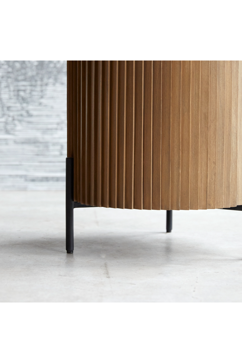 Mindi Wood Side Table | Tikamoon Lou | Woodfurniture.com