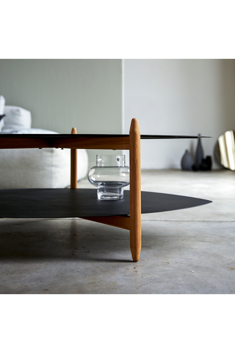 Black Modern Coffee Table | Tikamoon Lisa | Woodfurniture.com
