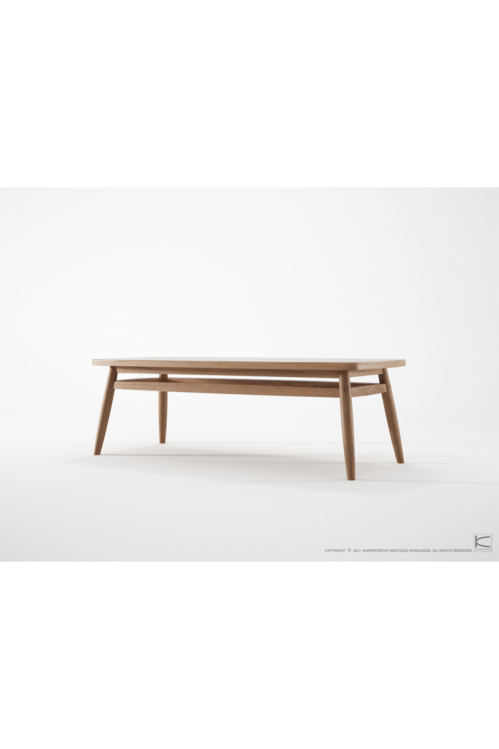 Teak Classic Coffee Table | Tikamoon Twist | Woodfurniture.com