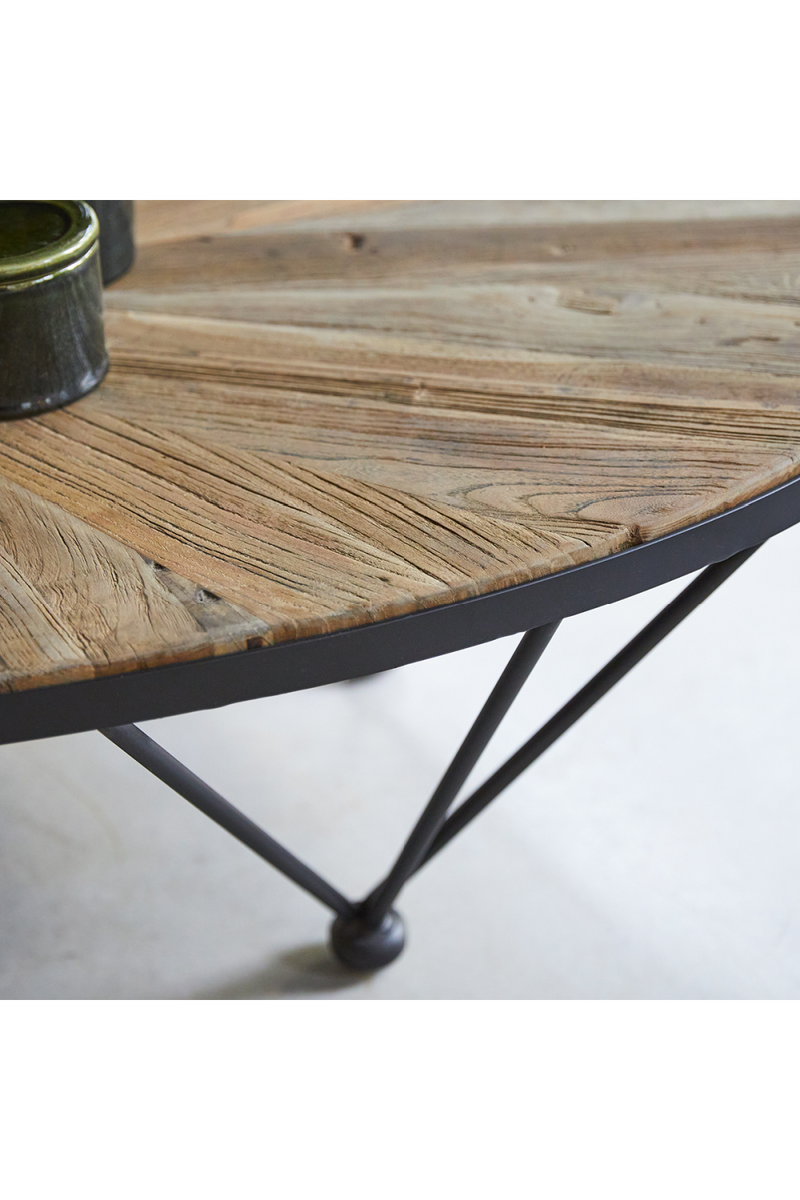 Rustic Elm Coffee Table | Tikamoon Lancelot | woodfurniture.com