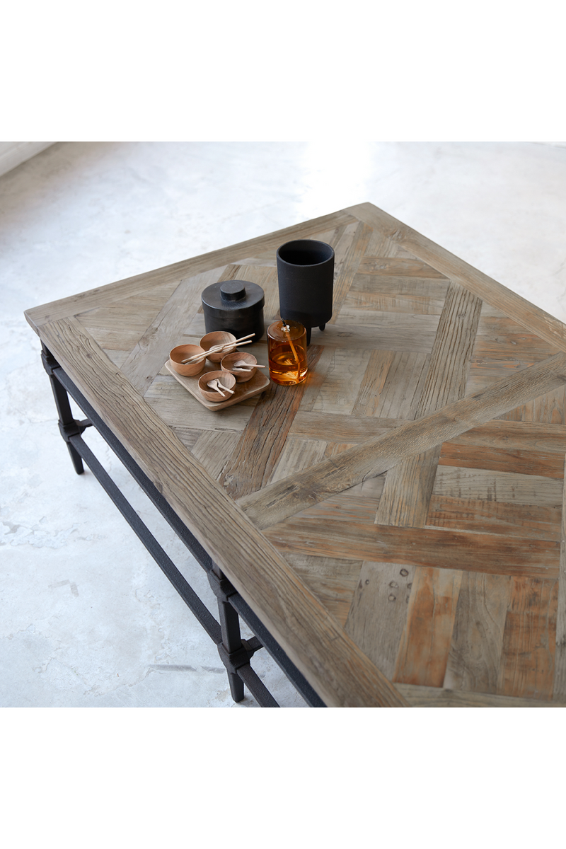 Rectangular Elm Coffee Table | Tikamoon Gatsby | Woodfurniture.com