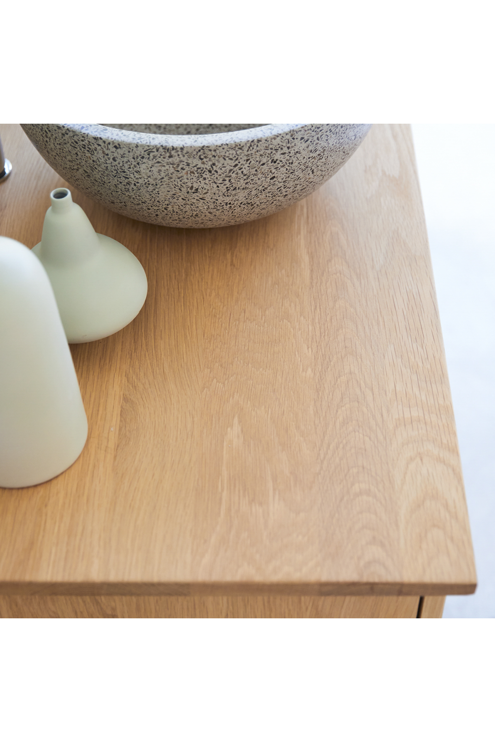 Minimalist Oak Vanity Unit | Tikamoon Soho | Woodfurniture.com