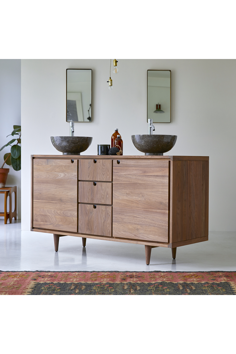 Scandinavian Style Vanity Unit | Tikamoon Jonak | Woodfurniture.com