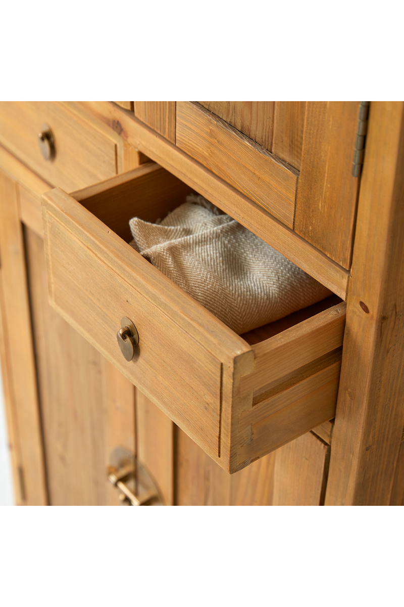 Modern Classic Pine Wardrobe | Tikamoon Yuki | Woodfurniture.com