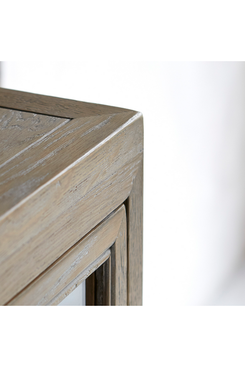 Aged Solid Oak Sideboard | Tikamoon Pablo | Woodfurniture.com