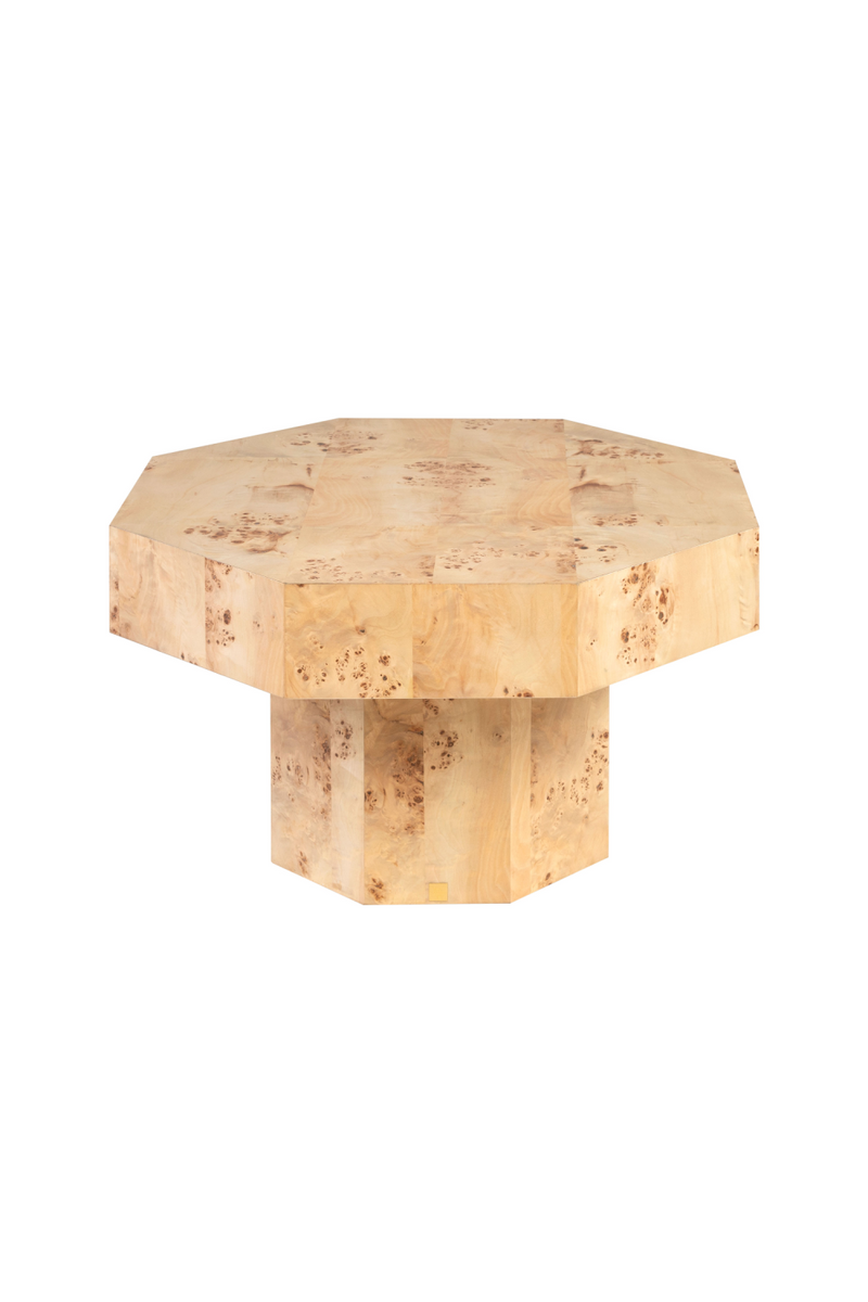 Octagonal Wooden Coffee Table | Versmissen Baka | Woodfurniture.com