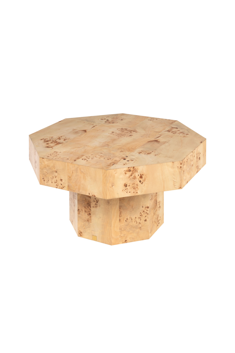 Octagonal Wooden Coffee Table | Versmissen Baka | Woodfurniture.com