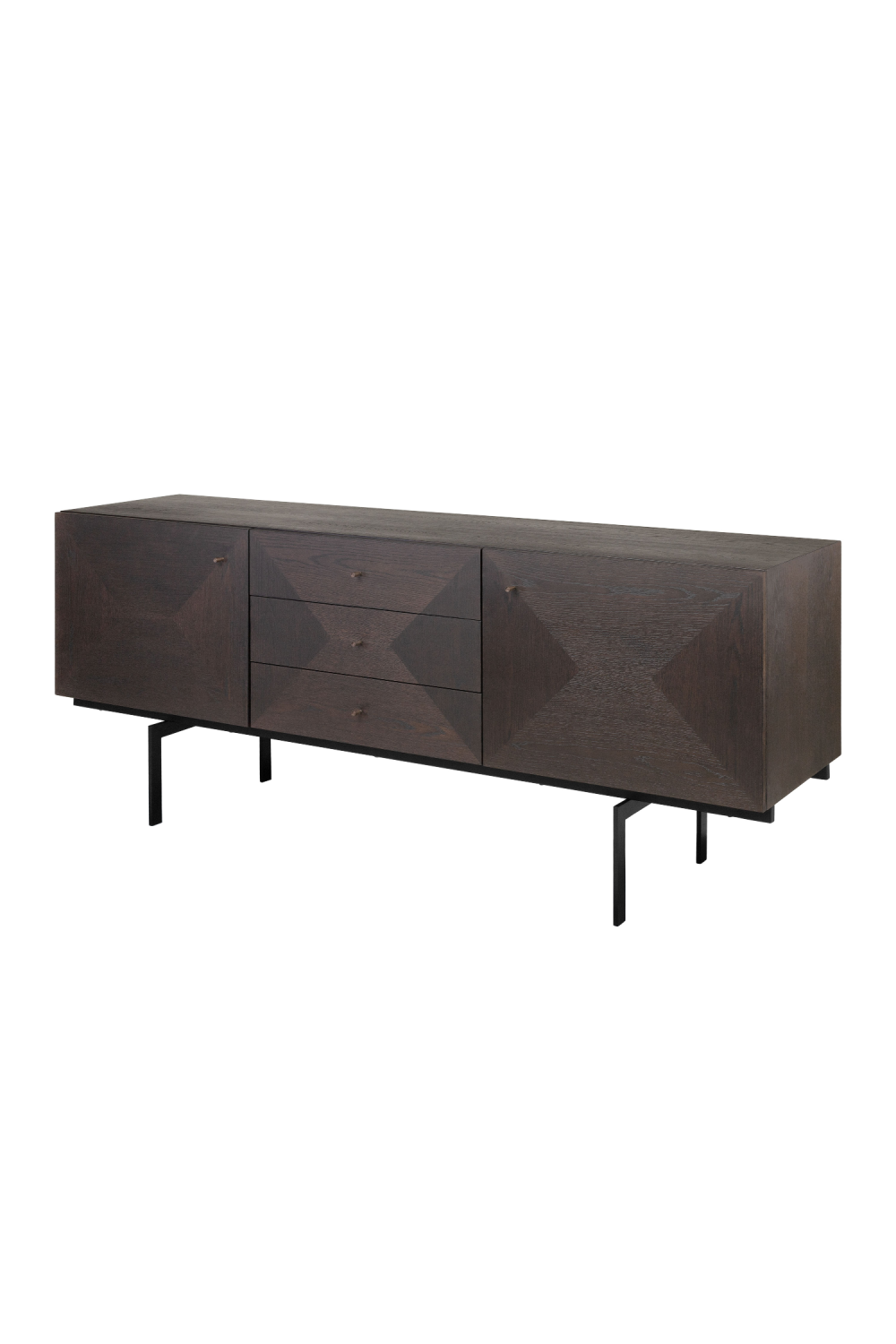 Oak 3-Drawer Sideboard | Versmissen Capetown | Woodfurniture.com