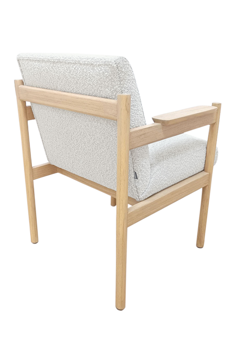 Minimalist Upholstered Dining Armchair | Versmissen Casca | Woodfurniture.com