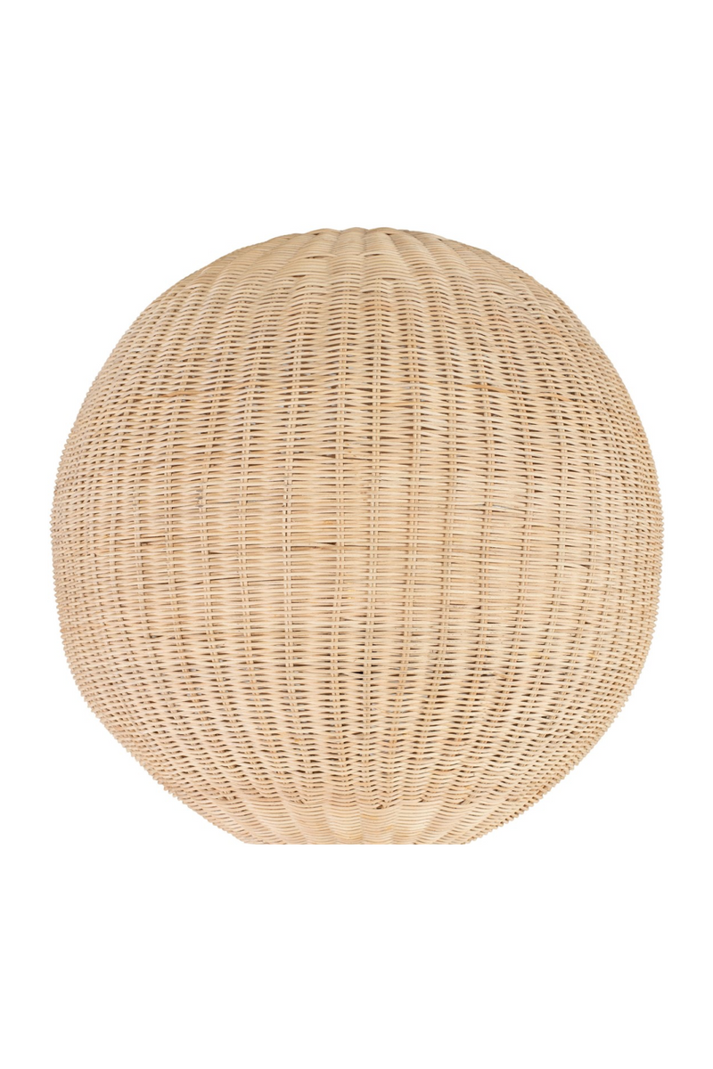 Modern Rattan Floor Lamp | Versmissen Chup | Woodfurniture.com