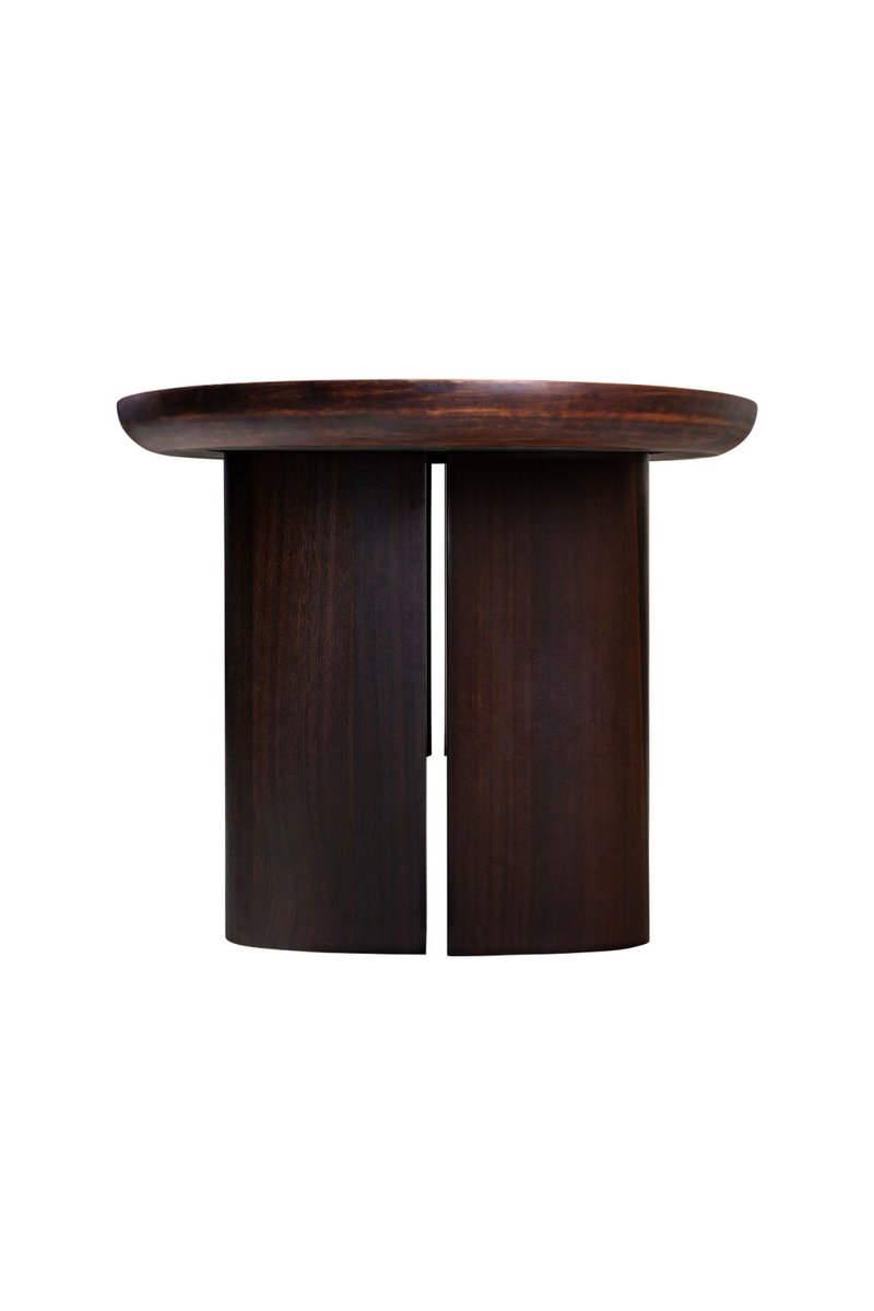 Oval Eucalyptus Dining Table | Versmissen Durban | Woodfurniture.com