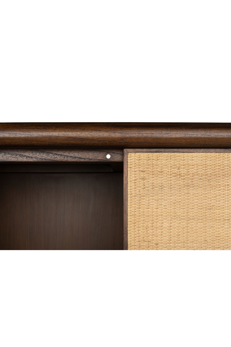 Modern Rattan 2-Door Cabinet | Versmissen Granada | Woodfurniture.com