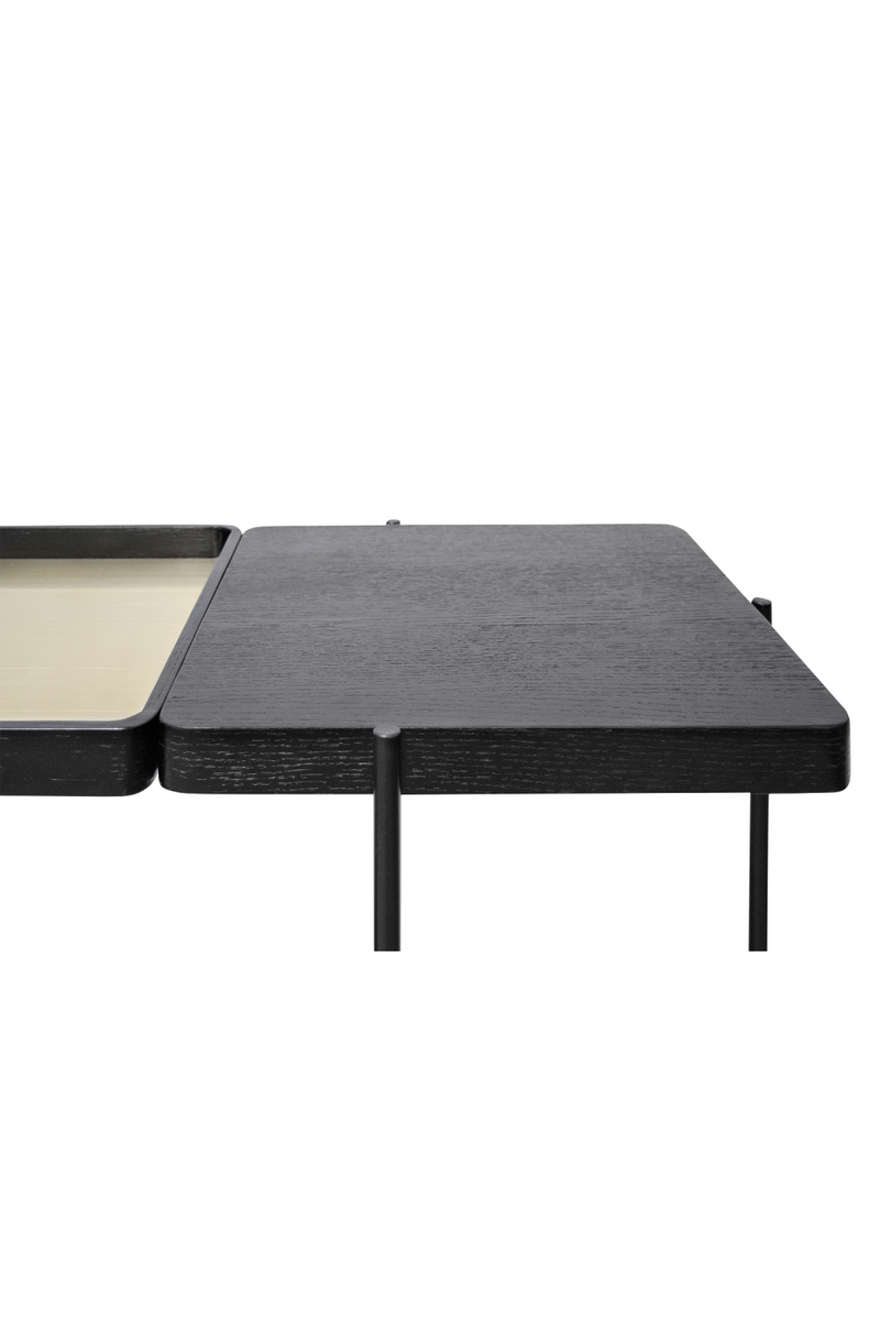Black Tray Console Table | Versmissen Highline | Woodfurniture.com