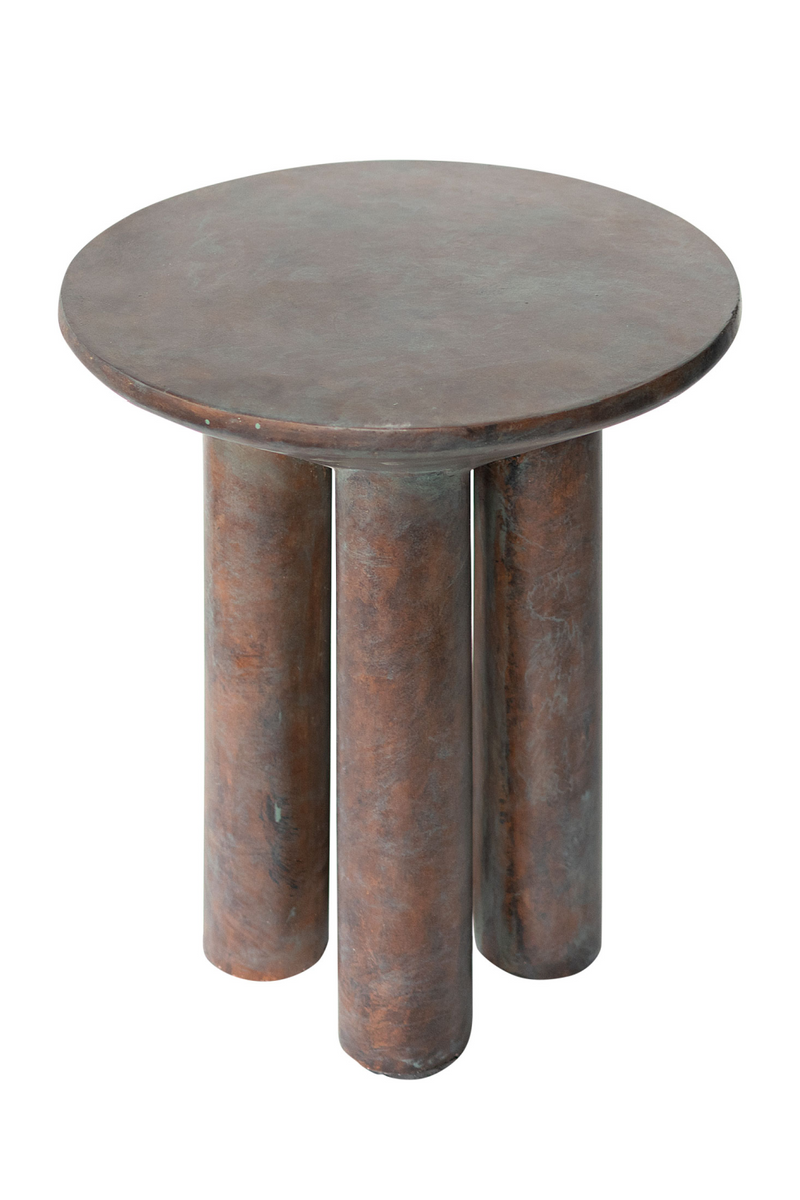 Antique Copper Occasional Table | Versmissen Hyllie | Woodfurniture.com