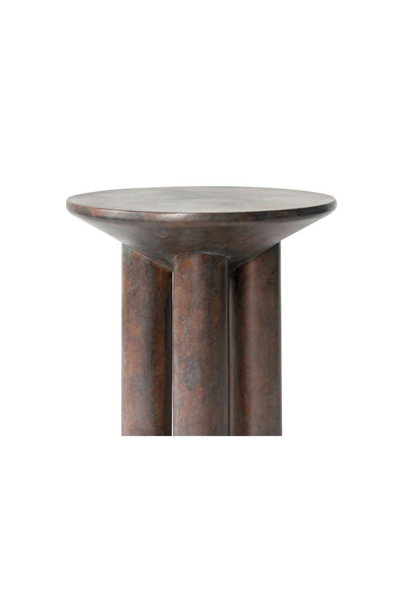 Antique Copper Occasional Table | Versmissen Hyllie | Woodfurniture.com