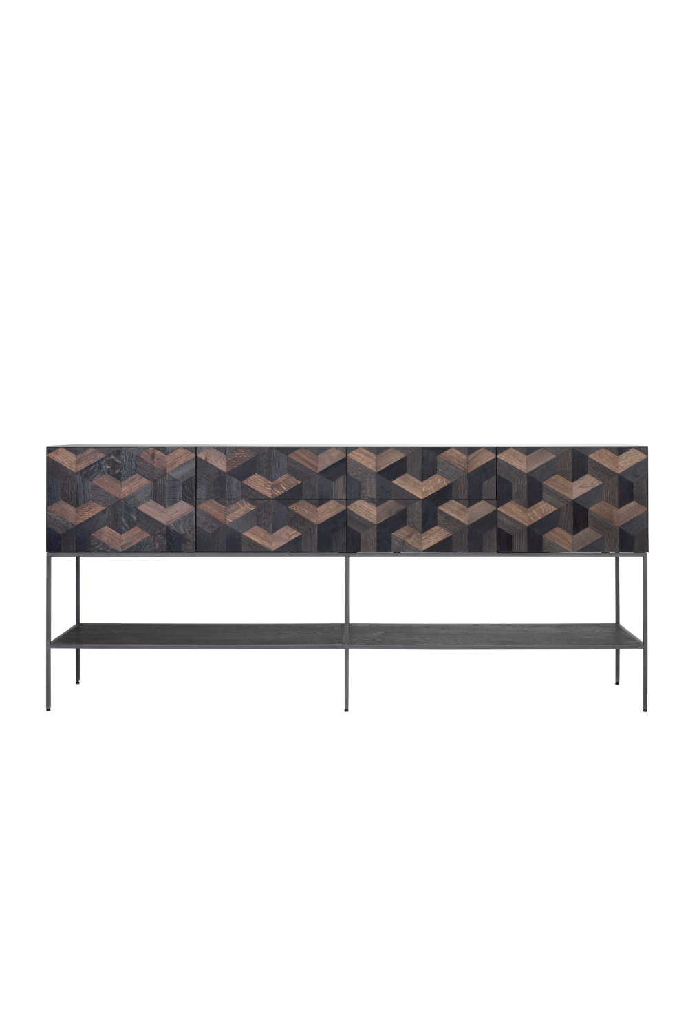 Oak Parquet Sideboard | Versmissen Illusion | Woodfurniture.com