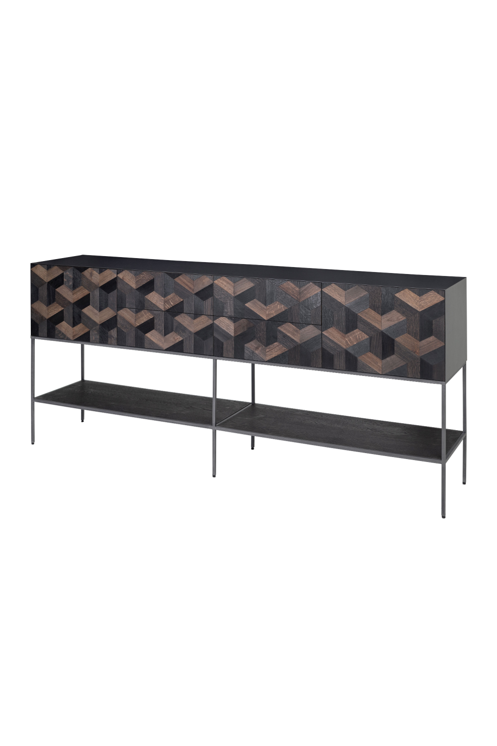 Oak Parquet Sideboard | Versmissen Illusion | Woodfurniture.com