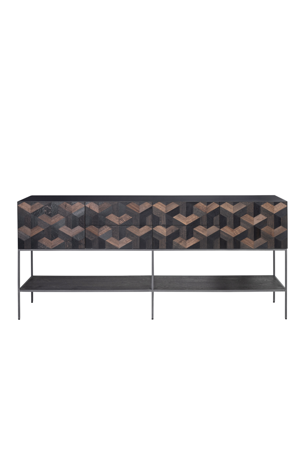 Oak Parquet Sideboard | Versmissen Illusion | Woodfurniture.com