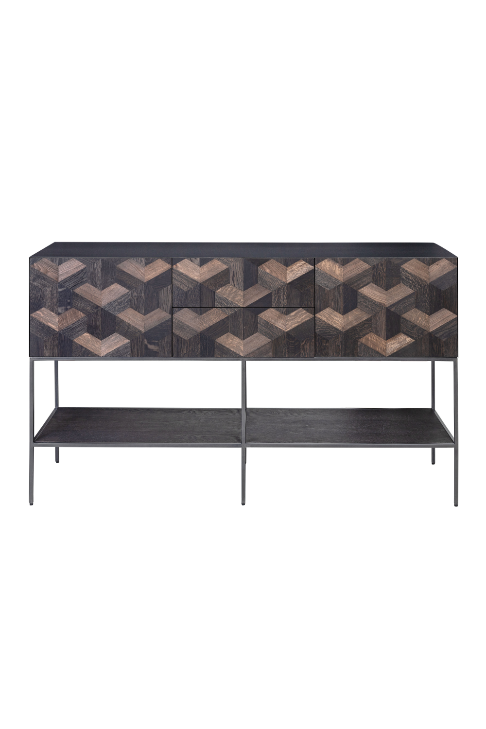 Oak Parquet Sideboard | Versmissen Illusion | Woodfurniture.com