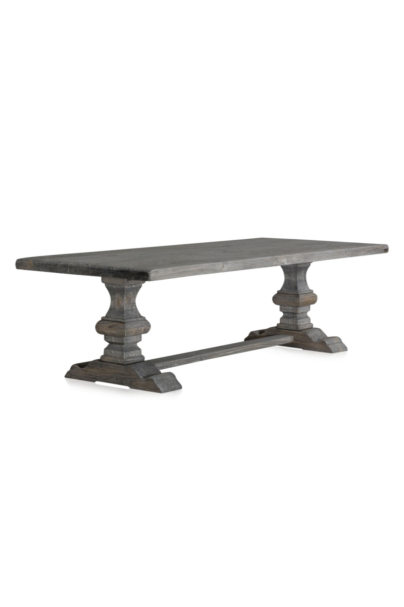 Gray Wooden Dining Table | Versmissen Column | Woodfurniture.com