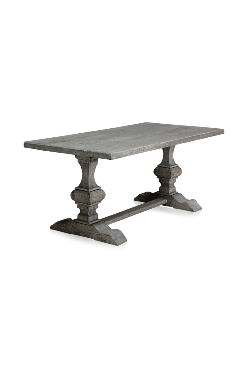 Gray Wooden Dining Table | Versmissen Column | Woodfurniture.com
