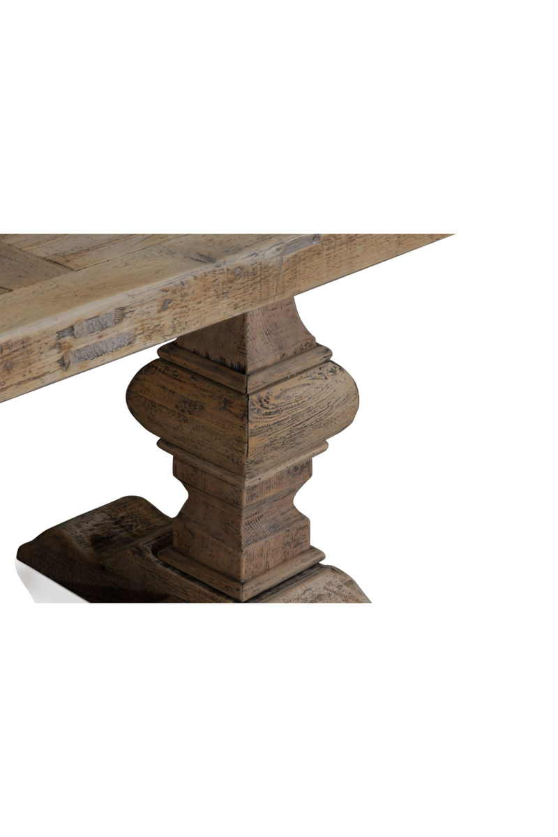 Reclaimed Pine Dining Table | Versmissen Column | Woodfurniture.com