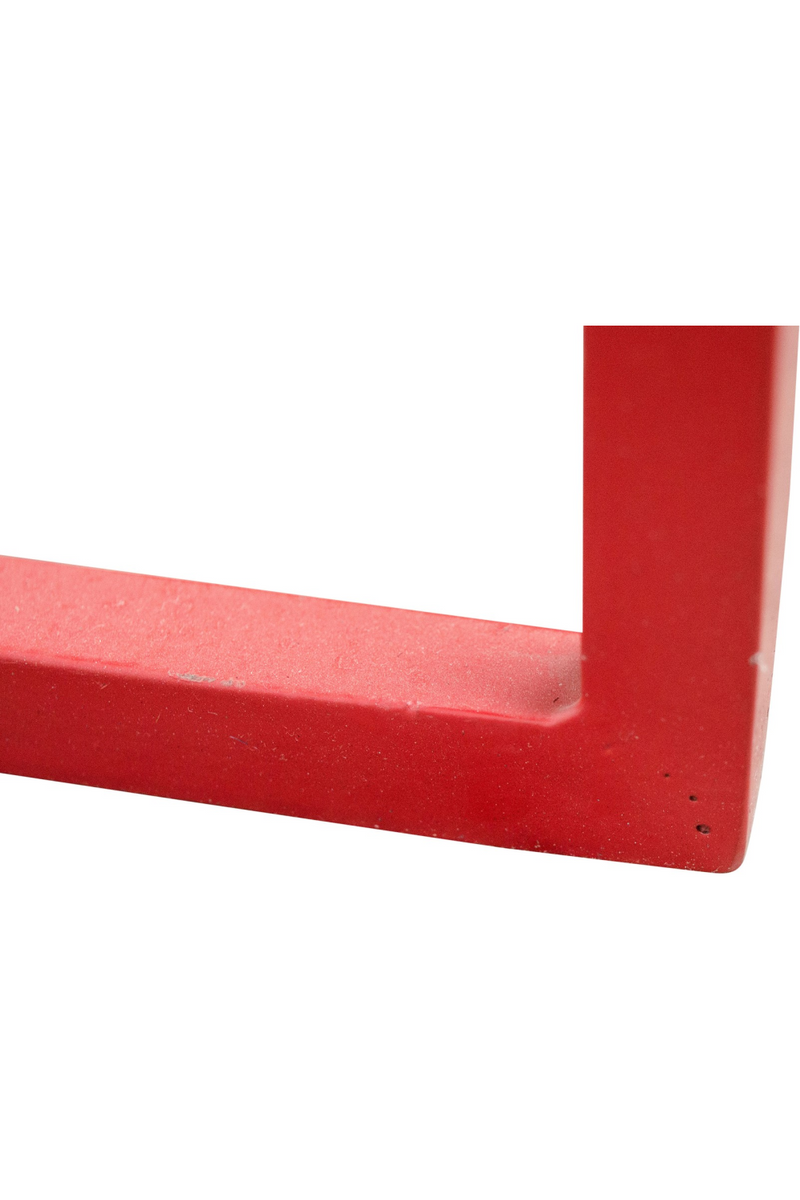 Red Base Sofa Table L | Versmissen Slim | Woodfurniture.com