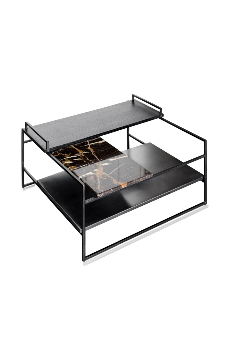 Multi-layered Black Coffee Table | Versmissen Architect | Woodfurniture.com