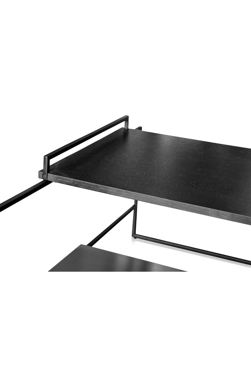 Multi-layered Black Coffee Table | Versmissen Architect | Woodfurniture.com