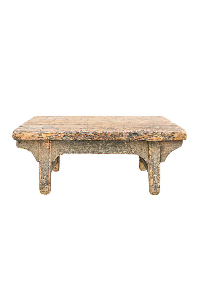 Wooden Vintage Coffee Table | Versmissen | Woodfurniture.com