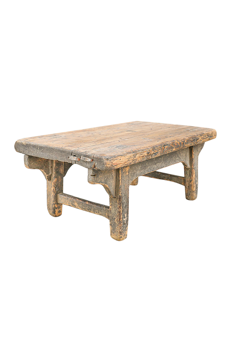 Wooden Vintage Coffee Table | Versmissen | Woodfurniture.com
