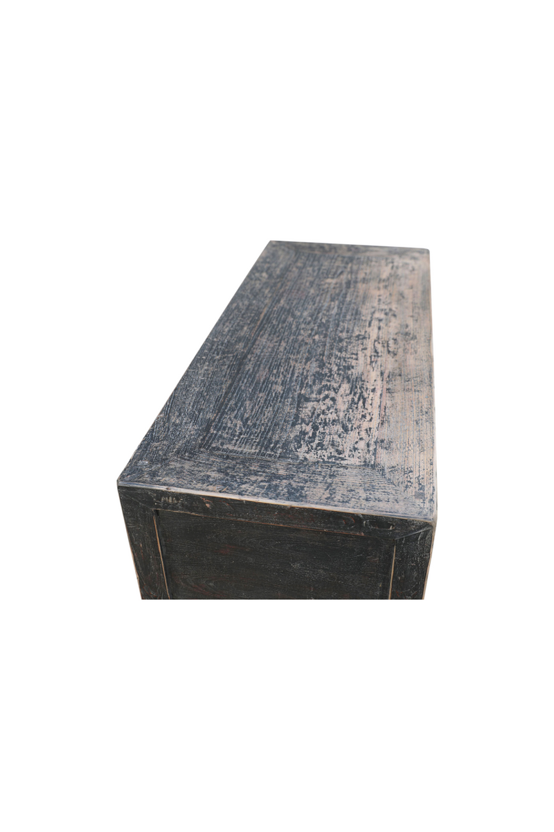 Rustic 5-Drawer Console Table | Versmissen | Woodfurniture.com