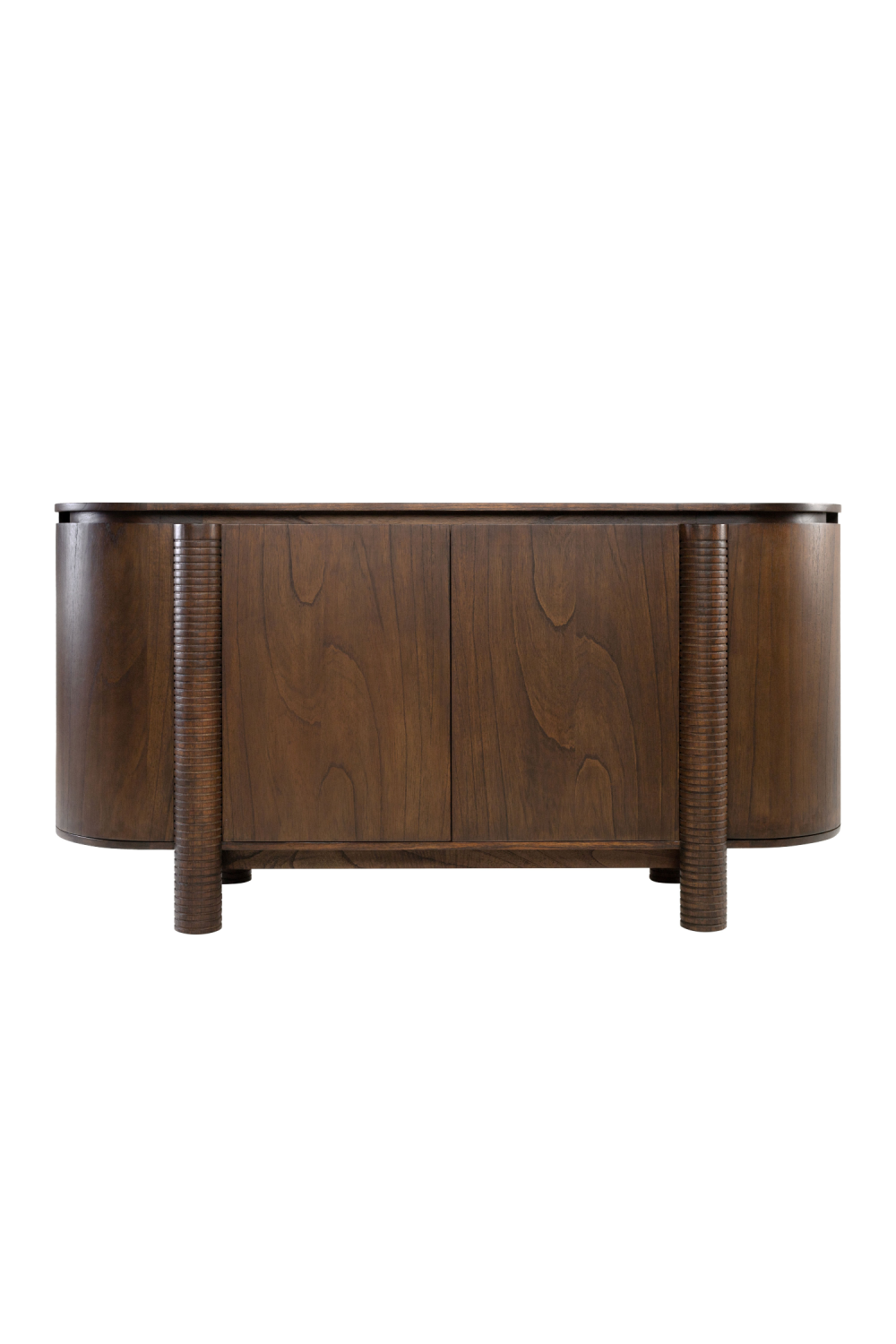 Brown Mindi Oval Sideboard  | Versmissen Mezze | Woodfurniture.com