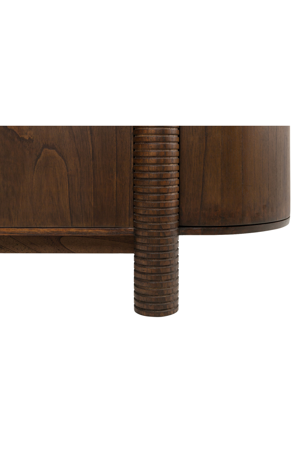 Brown Mindi Oval Sideboard  | Versmissen Mezze | Woodfurniture.com