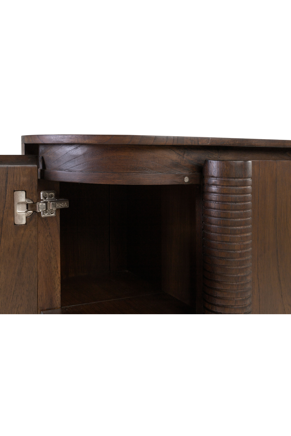 Brown Mindi Oval Sideboard  | Versmissen Mezze | Woodfurniture.com